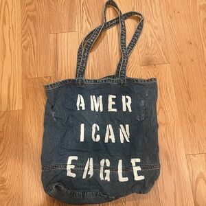 American Eagle Jean Tote Bag